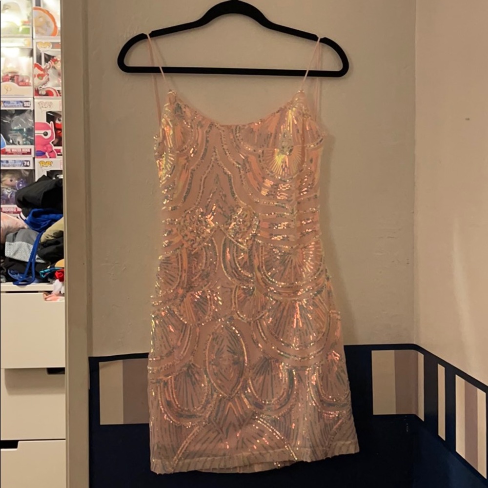 Pink dress